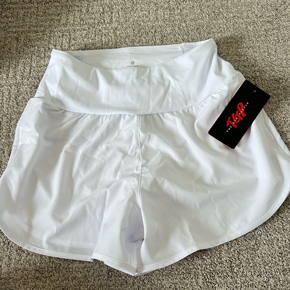 White shorts